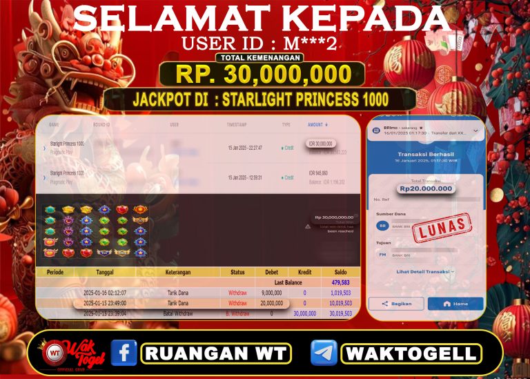 BUKTI PEMBAYARAN SLOT WAKTOGEL