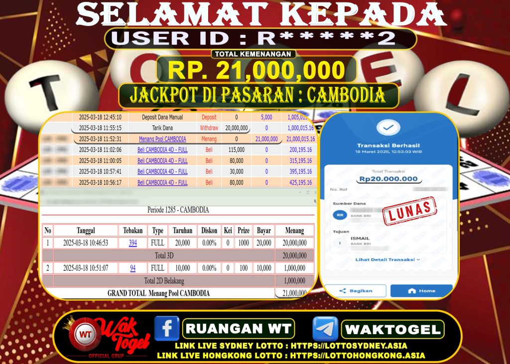 BUKTI PEMBAYARAN CAMBODIA WAKTOGEL