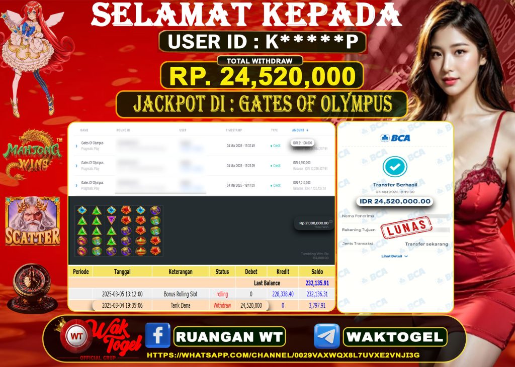 BUKTI PEMBAYARAN SLOT WAKTOGEL