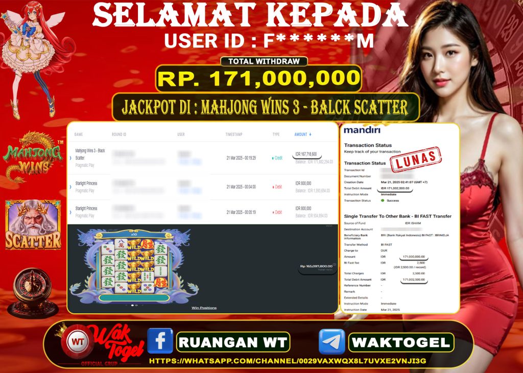 BUKTI PEMBAYARAN SLOT WAKTOGEL