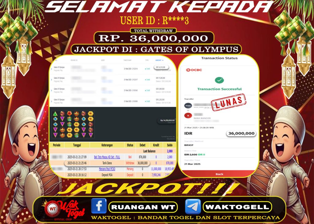 BUKTI PEMBAYARAN SLOT WAKTOGEL
