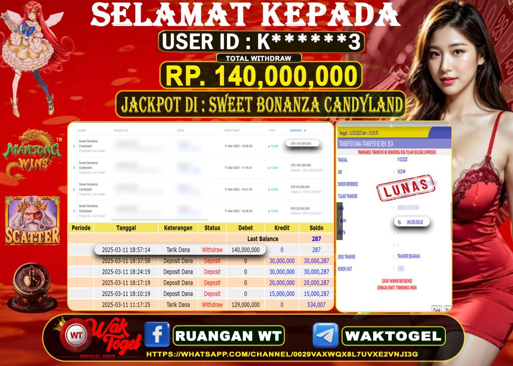 BUKTI PEMBAYARAN SLOT WAKTOGEL