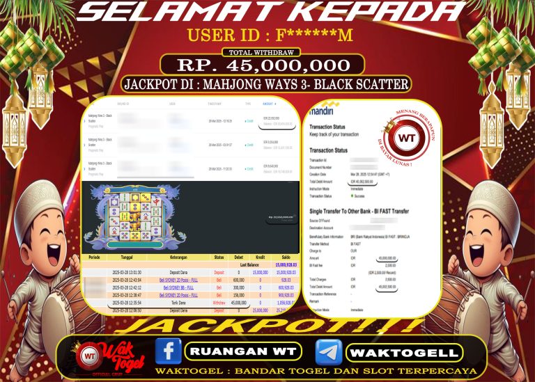 BUKTI PEMBAYARAN SLOT WAKTOGEL