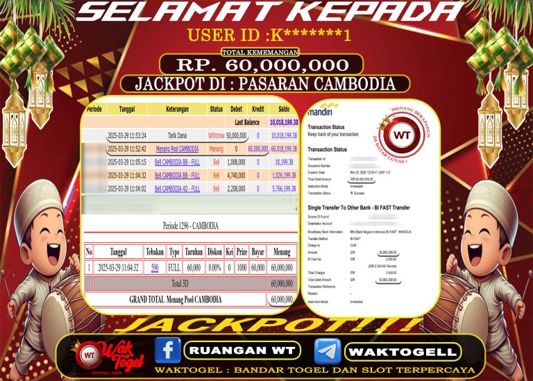 BUKTI PEMBAYARAN CAMBODIA WAKTOGEL