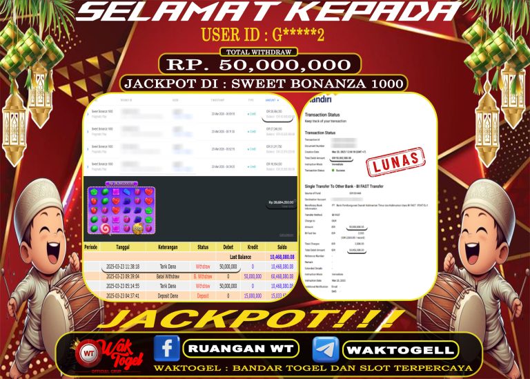 BUKTI PEMBAYARAN SLOT WAKTOGEL