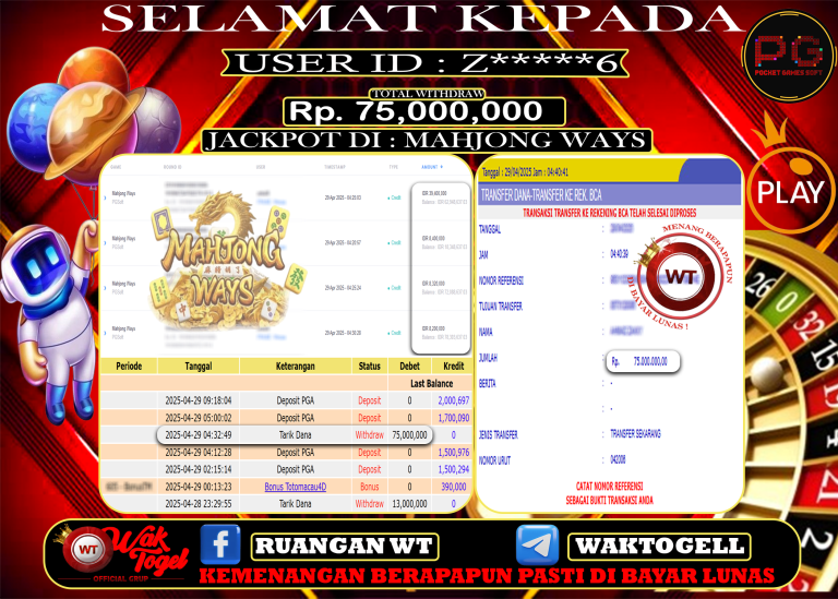BUKTI PEMBAYARAN SLOT WAKTOGEL