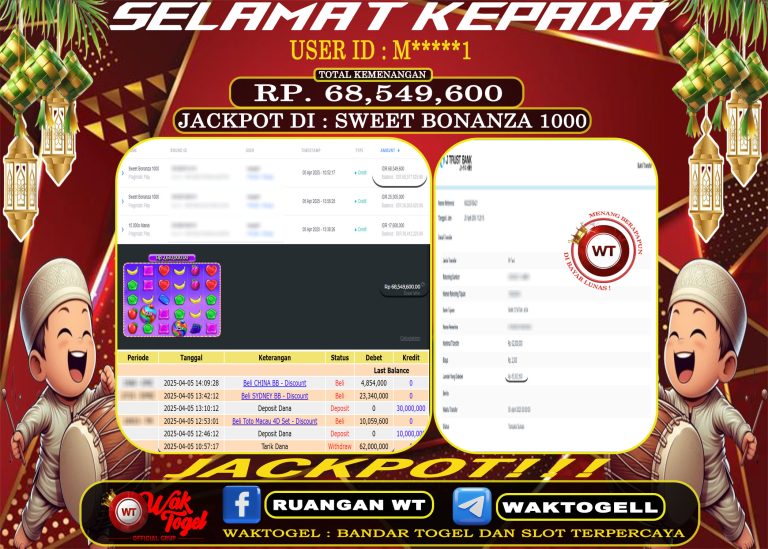 BUKTI PEMBAYARAN SLOT WAKTOGEL