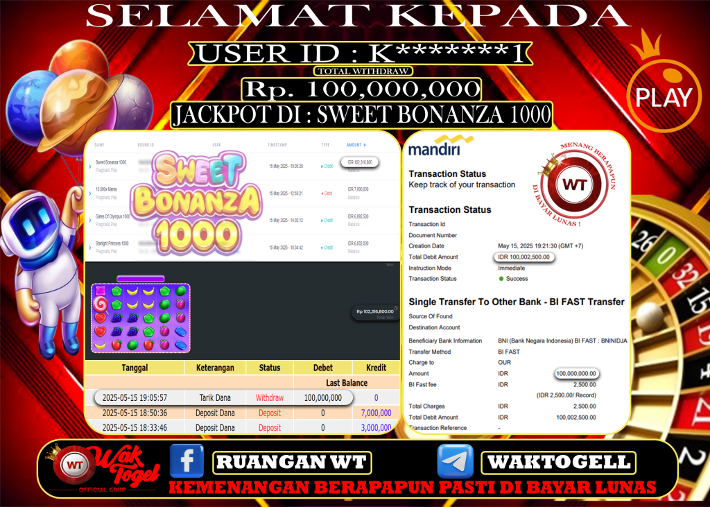 BUKTI PEMBAYARAN SLOT WAKTOGEL