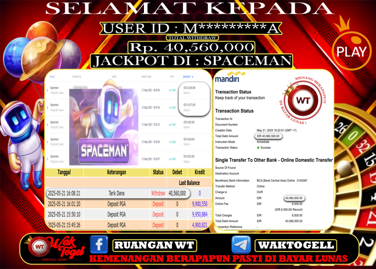 BUKTI PEMBAYARAN SLOT WAKTOGEL