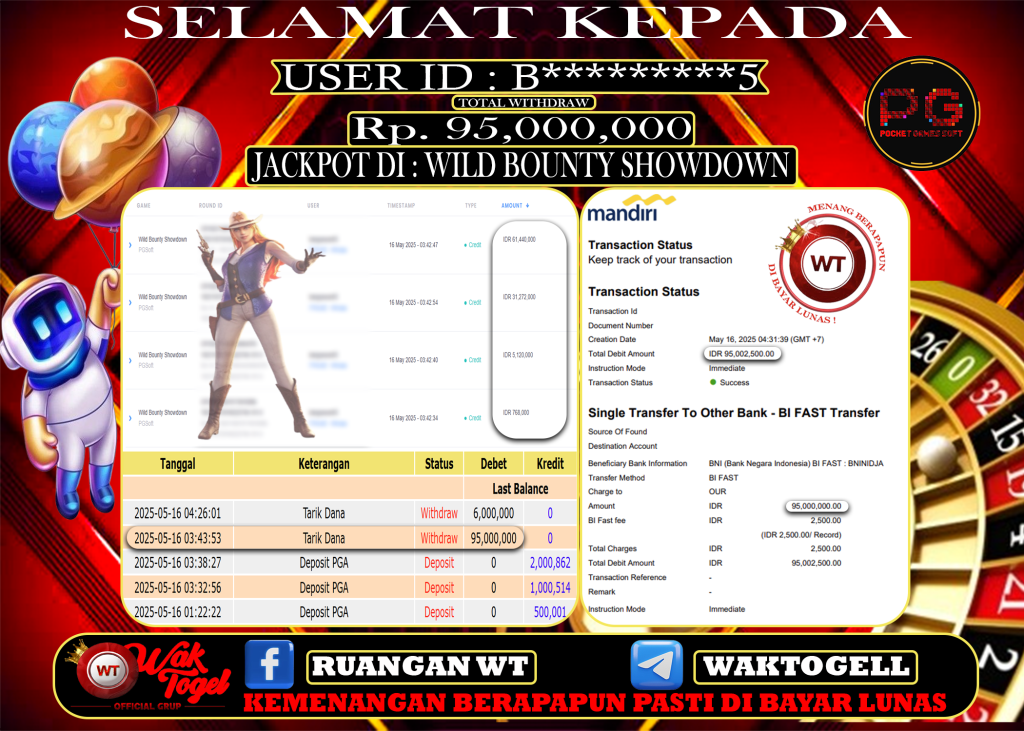 BUKTI PEMBAYARAN SLOT WAKTOGEL