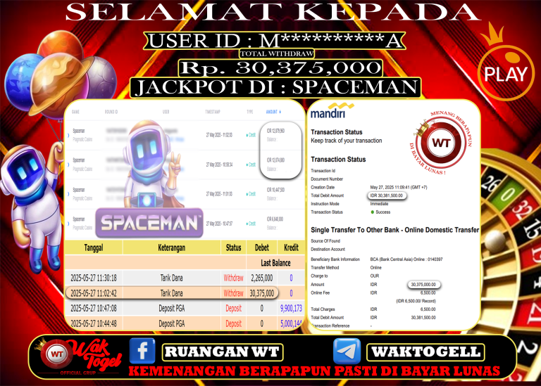 BUKTI PEMBAYARAN SLOT WAKTOGEL