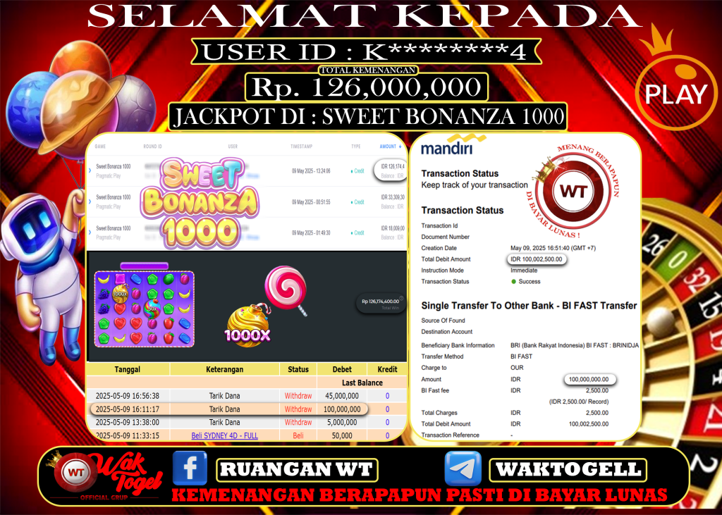 BUKTI PEMBAYARAN SLOT WAKTOGEL