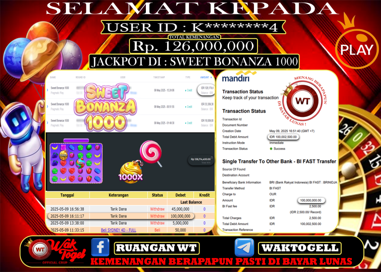 BUKTI PEMBAYARAN SLOT WAKTOGEL