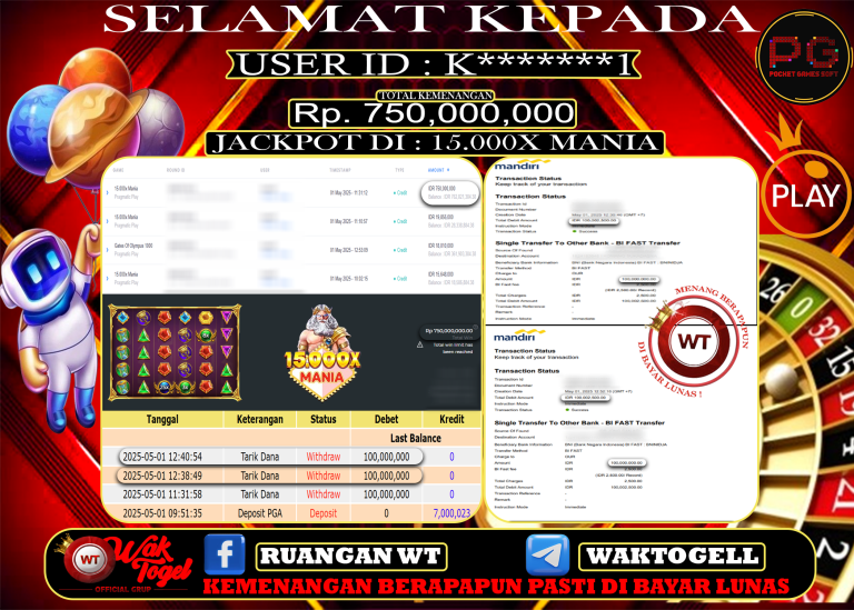 BUKTI PEMBAYARAN SLOT WAKTOGEL
