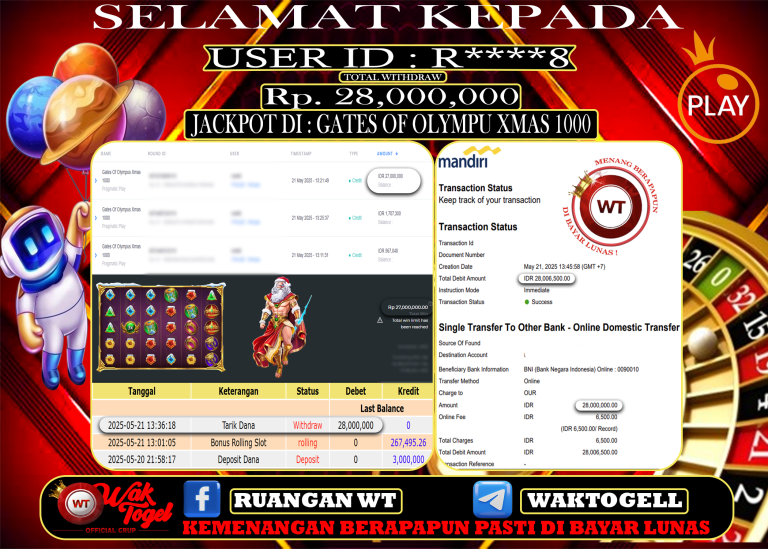BUKTI PEMBAYARAN SLOT WAKTOGEL