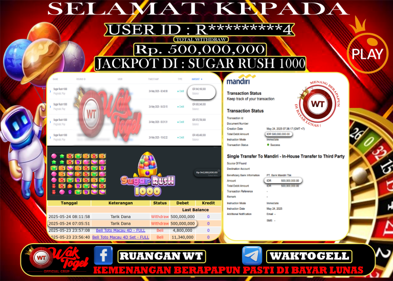 BUKTI PEMBAYARAN SLOT WAKTOGEL