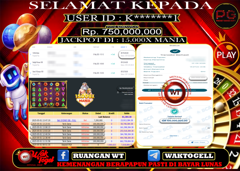 BUKTI PEMBAYARAN SLOT WAKTOGEL