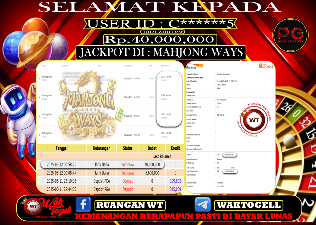 BUKTI PEMBAYARAN SLOT WAKTOGEL