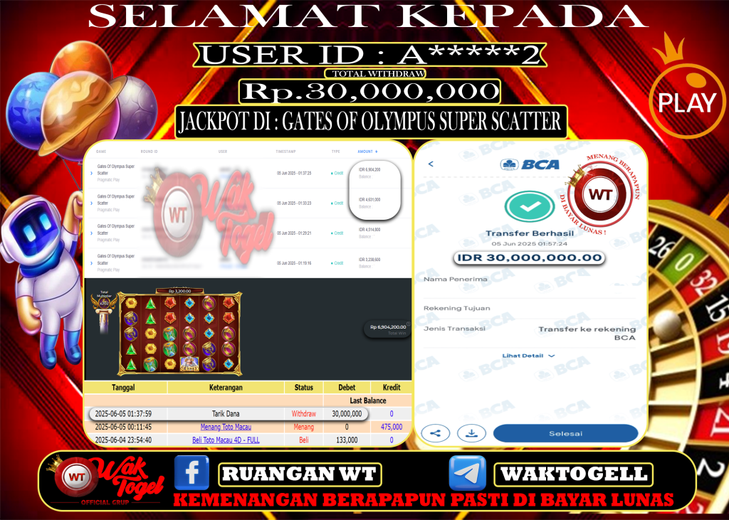 BUKTI PEMBAYARAN SLOT WAKTOGEL