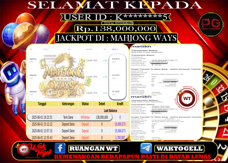 BUKTI PEMBAYARAN SLOT WAKTOGEL