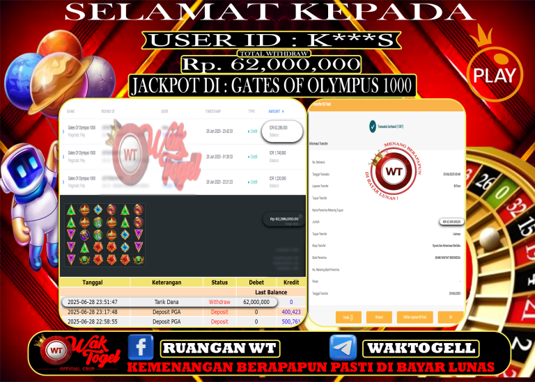 BUKTI PEMBAYARAN SLOT WAKTOGEL