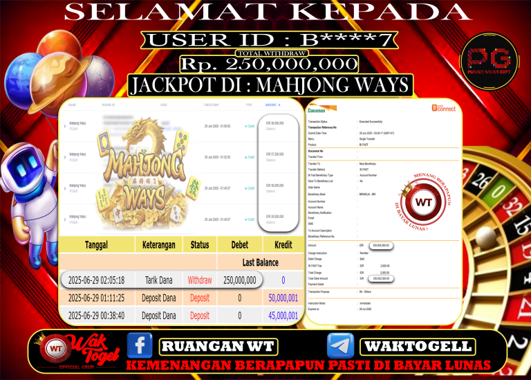 BUKTI PEMBAYARAN SLOT WAKTOGEL