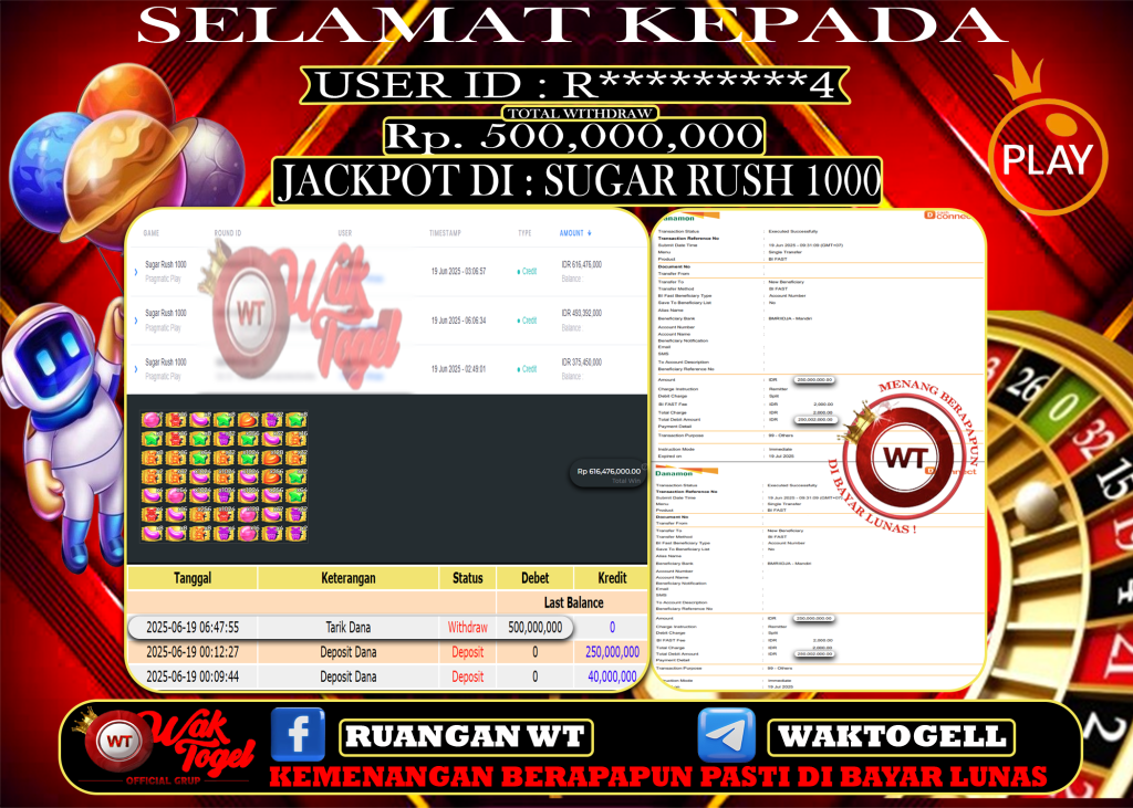 BUKTI PEMBAYARAN SLOT WAKTOGEL