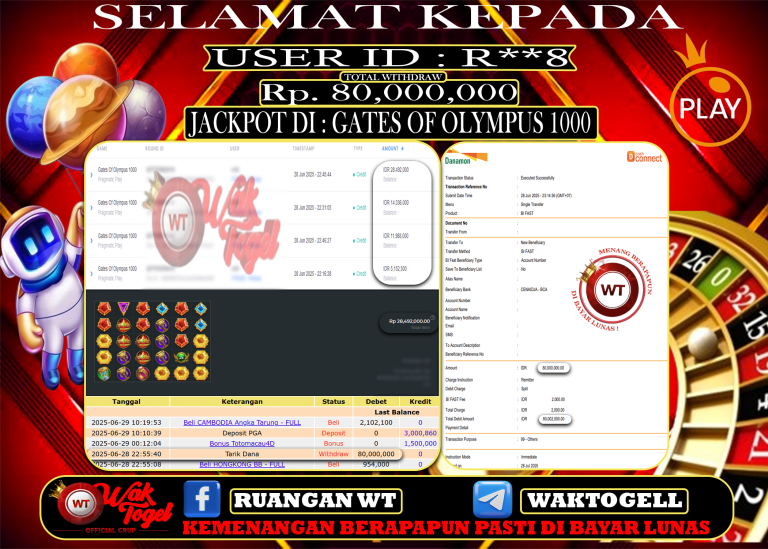 BUKTI PEMBAYARAN SLOT WAKTOGEL