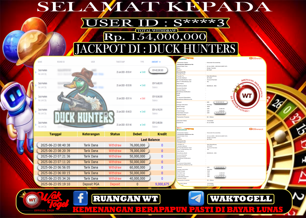 BUKTI PEMBAYARAN SLOT WAKTOGEL