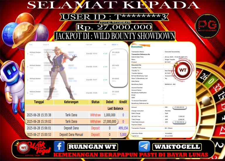 BUKTI PEMBAYARAN SLOT WAKTOGEL