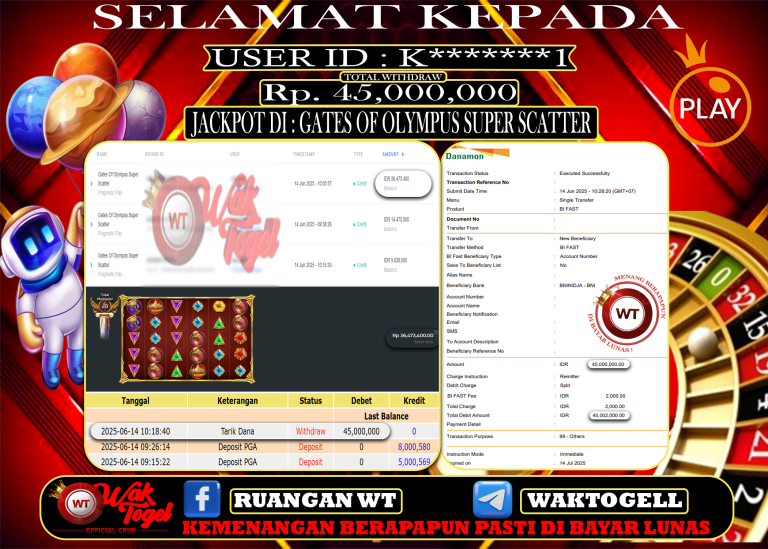 BUKTI PEMBAYARAN SLOT WAKTOGEL