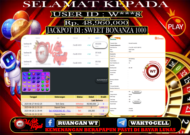 BUKTI PEMBAYARAN SLOT WAKTOGEL