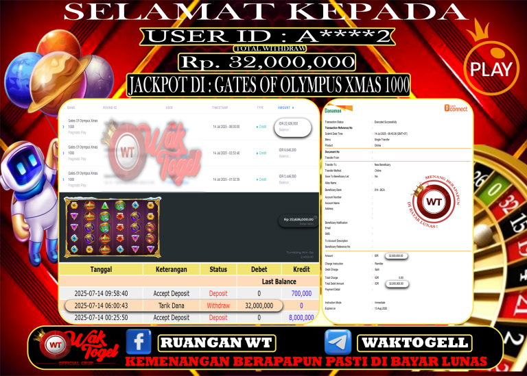 BUKTI PEMBAYARAN SLOT WAKTOGEL