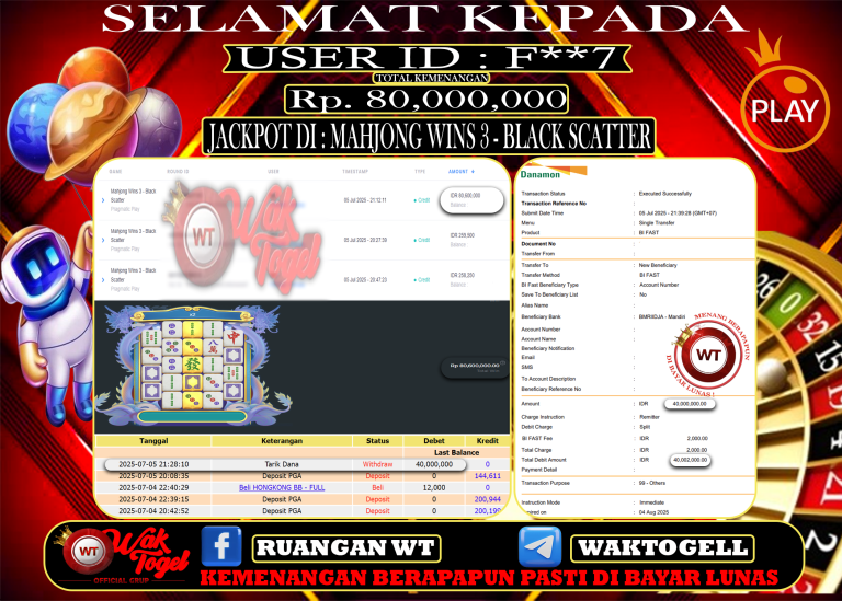 BUKTI PEMBAYARAN SLOT WAKTOGEL