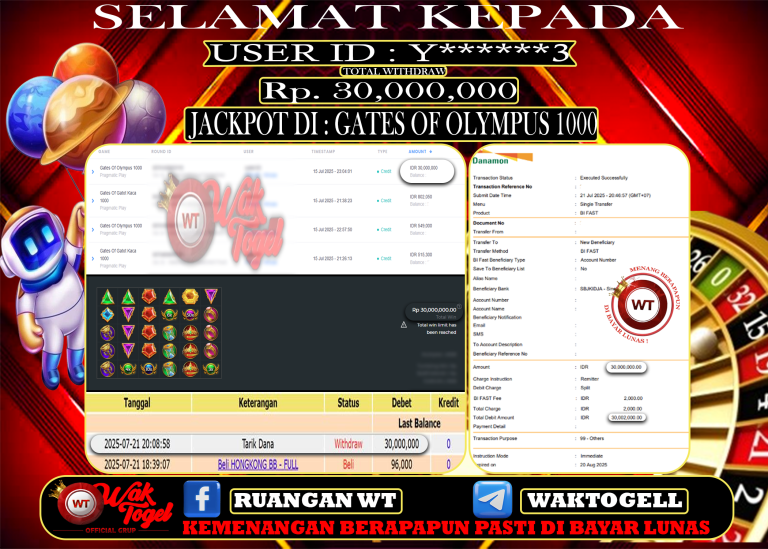 BUKTI PEMBAYARAN SLOT WAKTOGEL