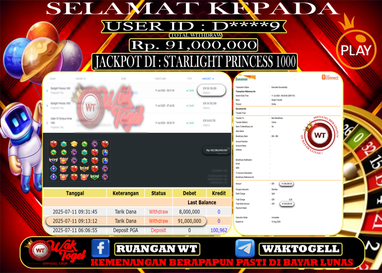 BUKTI PEMBAYARAN SLOT WAKTOGEL