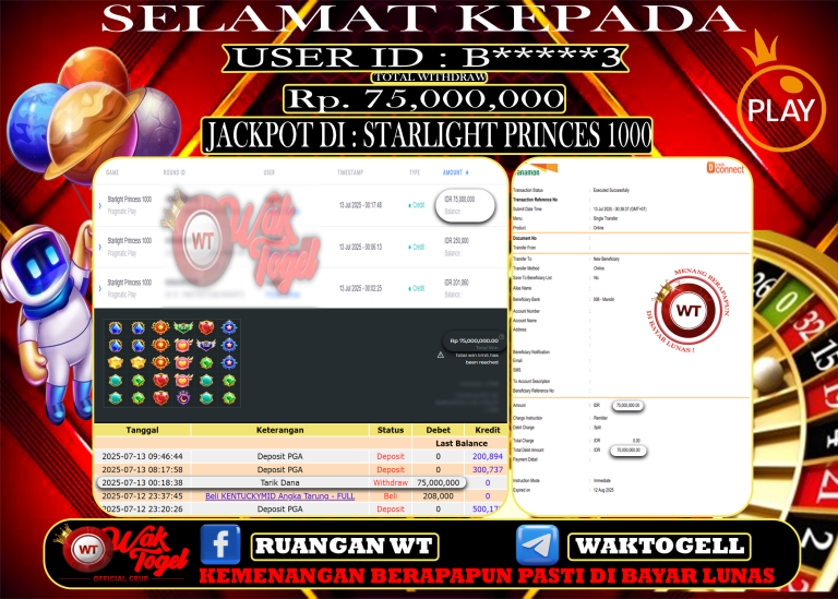 BUKTI PEMBAYARAN SLOT WAKTOGEL