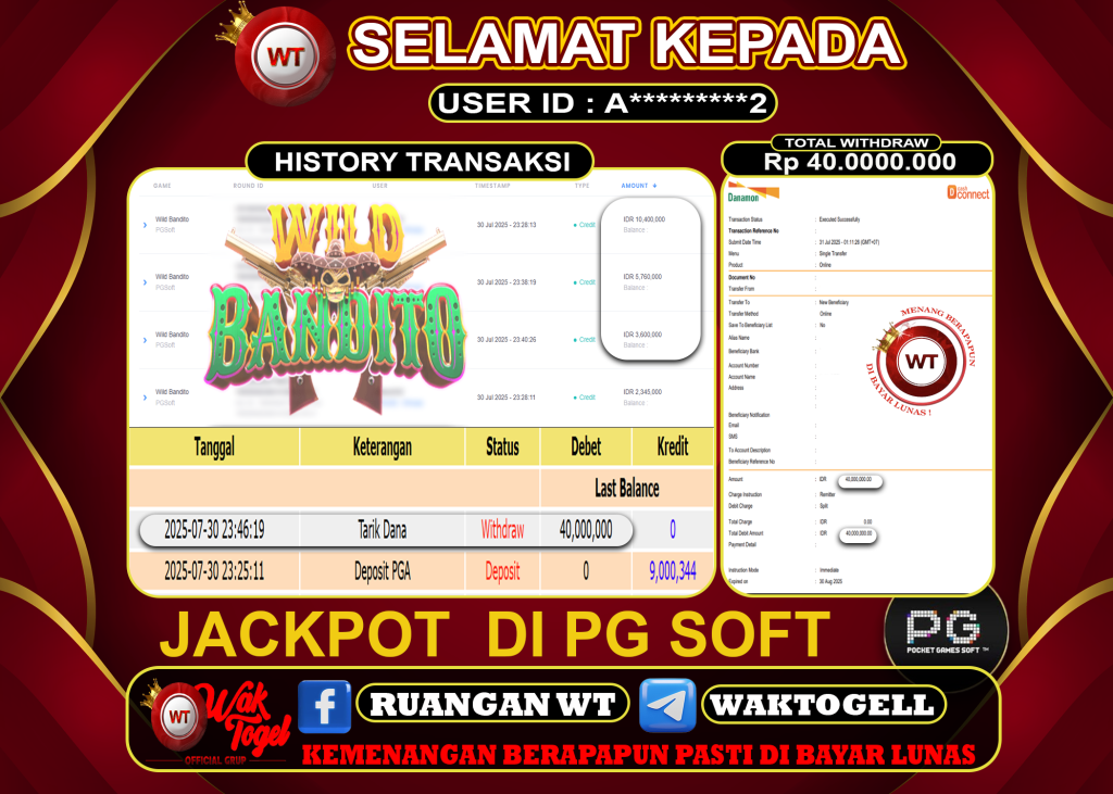BUKTI PEMBAYARAN SLOT WAKTOGEL