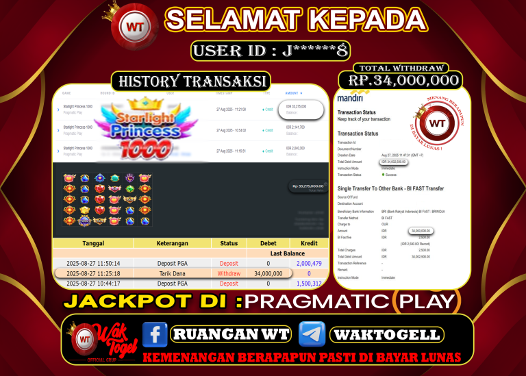 BUKTI PEMBAYARAN SLOT WAKTOGEL