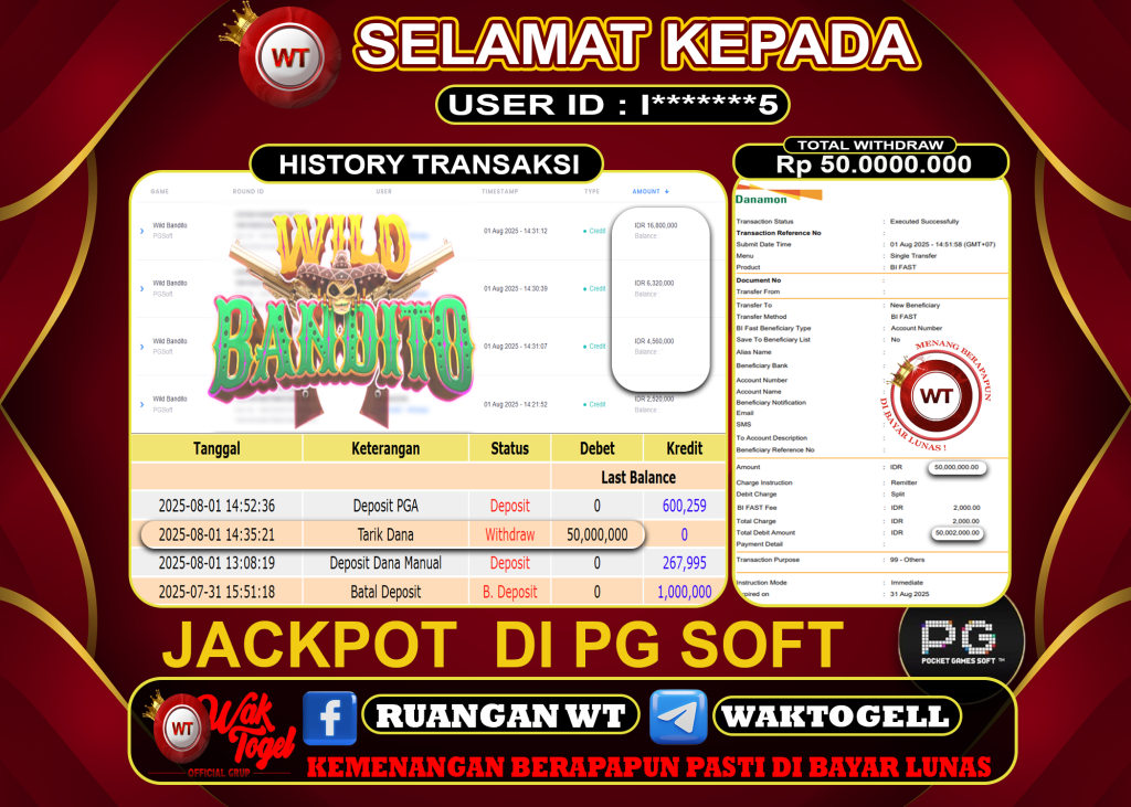BUKTI PEMBAYARAN SLOT WAKTOGEL
