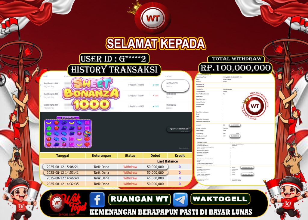 BUKTI PEMBAYARAN SLOT WAKTOGEL