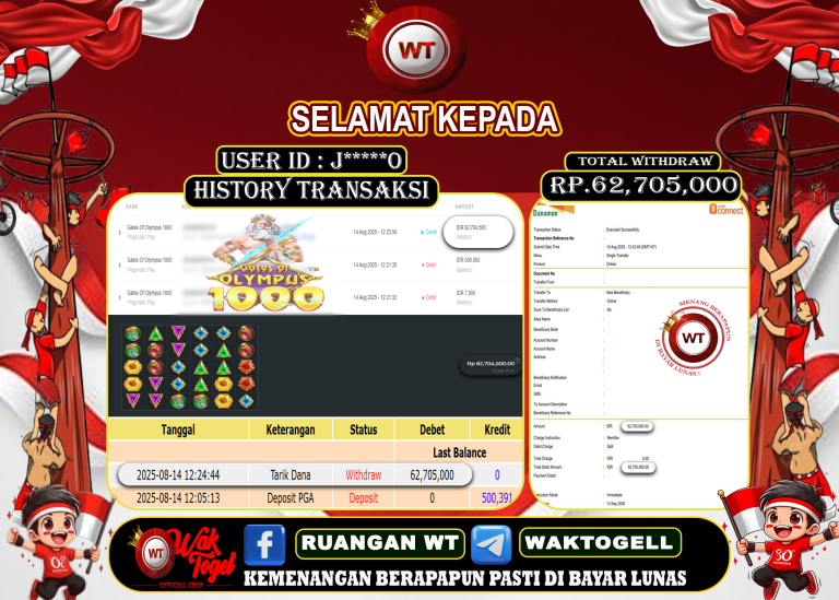 BUKTI PEMBAYARAN SLOT WAKTOGEL