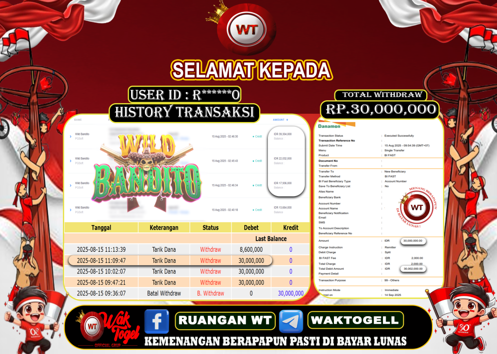 BUKTI PEMBAYARAN SLOT WAKTOGEL