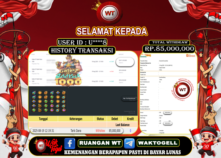 BUKTI PEMBAYARAN SLOT WAKTOGEL