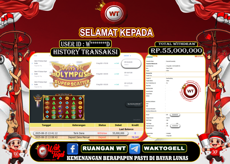BUKTI PEMBAYARAN SLOT WAKTOGEL