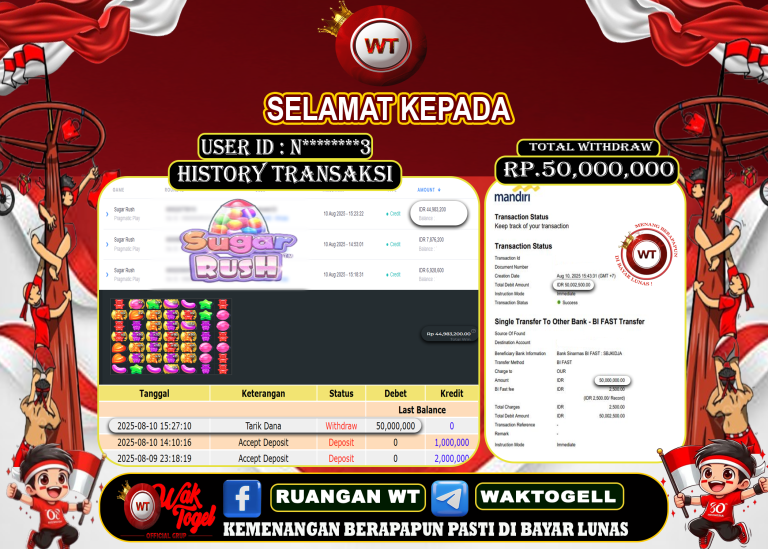 BUKTI PEMBAYARAN SLOT WAKTOGEL