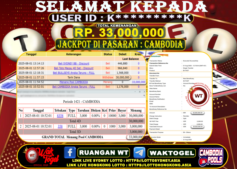 BUKTI PEMBAYARAN CAMBODIA WAKTOGEL