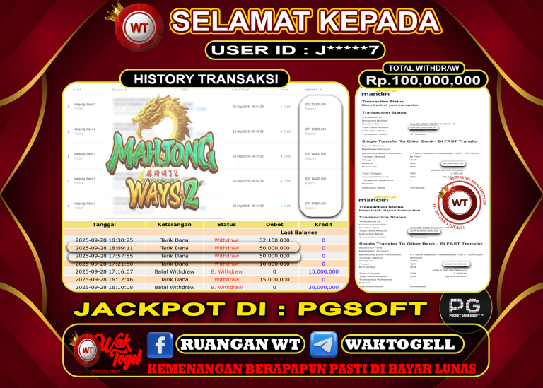 BUKTI PEMBAYARAN SLOT WAKTOGEL