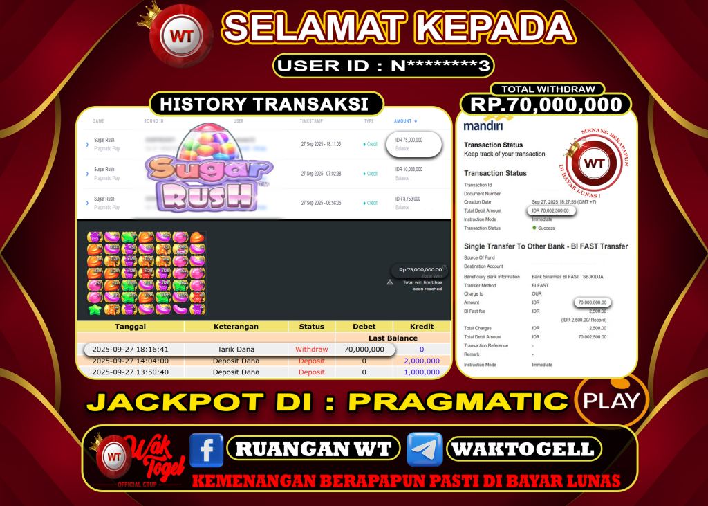 BUKTI PEMBAYARAN SLOT WAKTOGEL