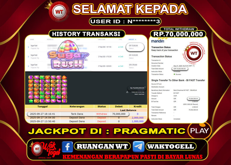 BUKTI PEMBAYARAN SLOT WAKTOGEL